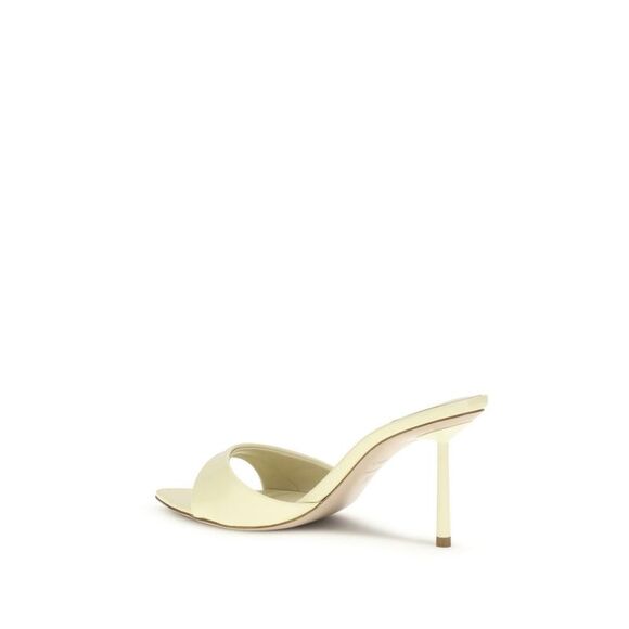 LE SILLA Bicolor Calf Leather Bos Taurus Stiletto Heel Women\'s Sandals